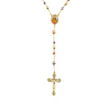 42841 collar de rosario de moda de joyería de la religión xuping con cruz de Jseus y foto